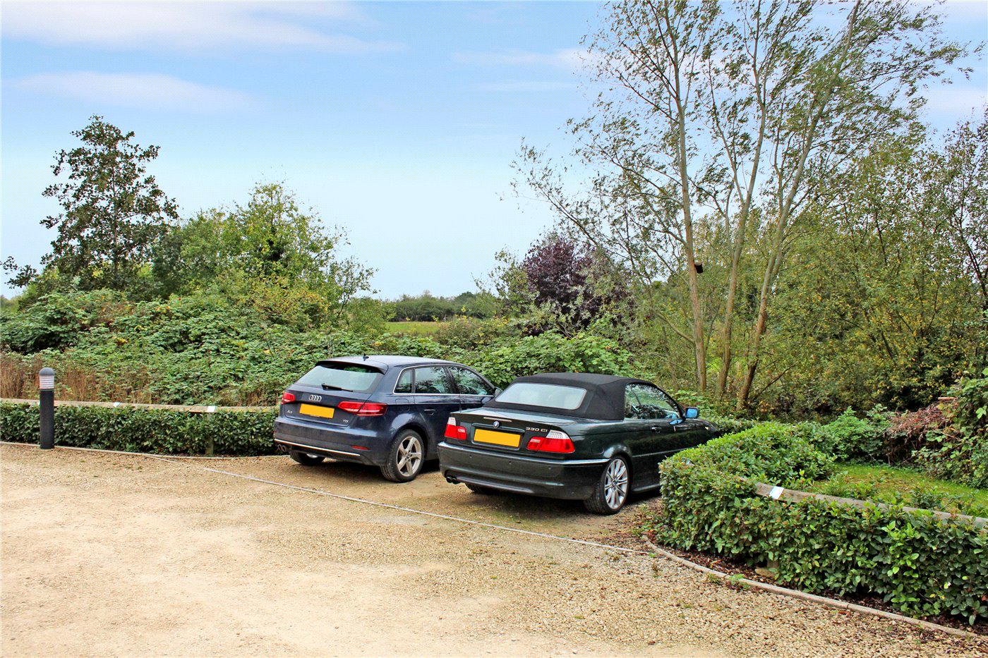 Two Parking Spaces